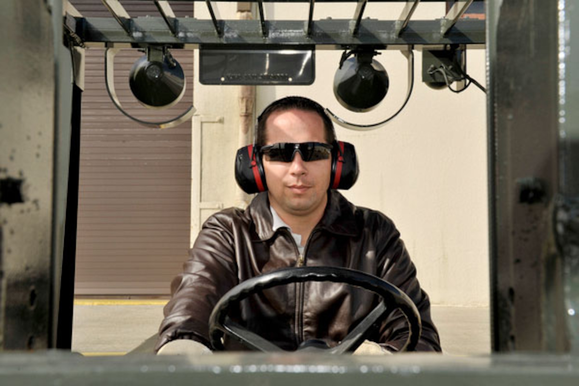Gunar Moschner, a former senior airman who was severely injured while deployed to Qatar, now works with the 325th Mission Support Group at Tyndall Air Force Base, Fla.  Using the Air Force’s Wounded Warrior Employment Program, Mr. Moschner was able to get hired as an Air Force civil servant after he medically separated from the service.  A team of AFW2 professionals will ensure Mr. Moschner receives the support and care he deserves for the rest of his life.  (U.S. Air Force photo/Jonathan Gibson)