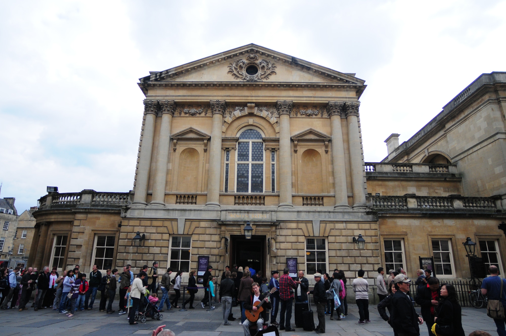 BATH, England – The Roman Baths were one of many attractions visited by Liberty Warriors on a RAF Lakenheath Information, Tickets and Travel city break and walking tour of the City of Bath on  April 16, 2011. The RAF Lakenheath ITT offers city breaks and guided walking tours to Bath and York. The next trip to Bath is May 14, and the next trip to York is June 25. (U.S. Air Force photo/Staff Sgt. Stephen Linch)