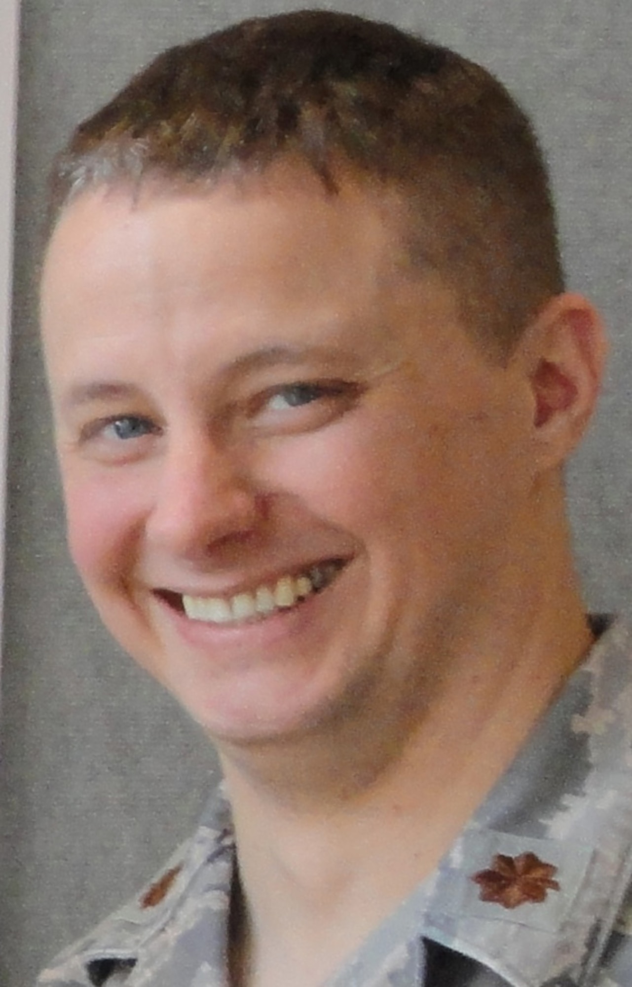 Maj. Paul Eden, an Air Force Institute of Technology Ph.D. student at MSU.  (Courtesy photo)