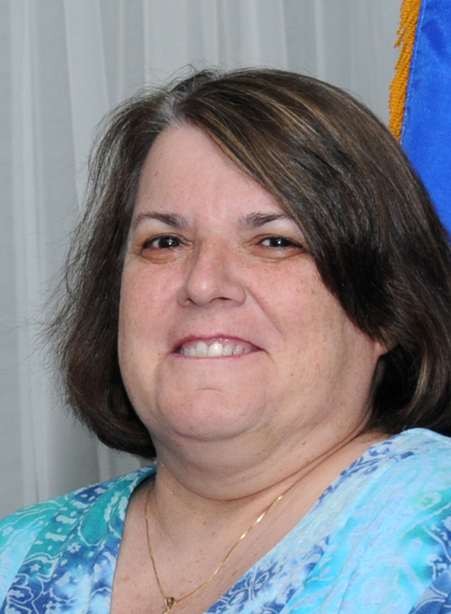Gloria Turner, Air Force Volunteer Excellence Award recipient.  (U.S. Air Force photo by Kemberly Groue)