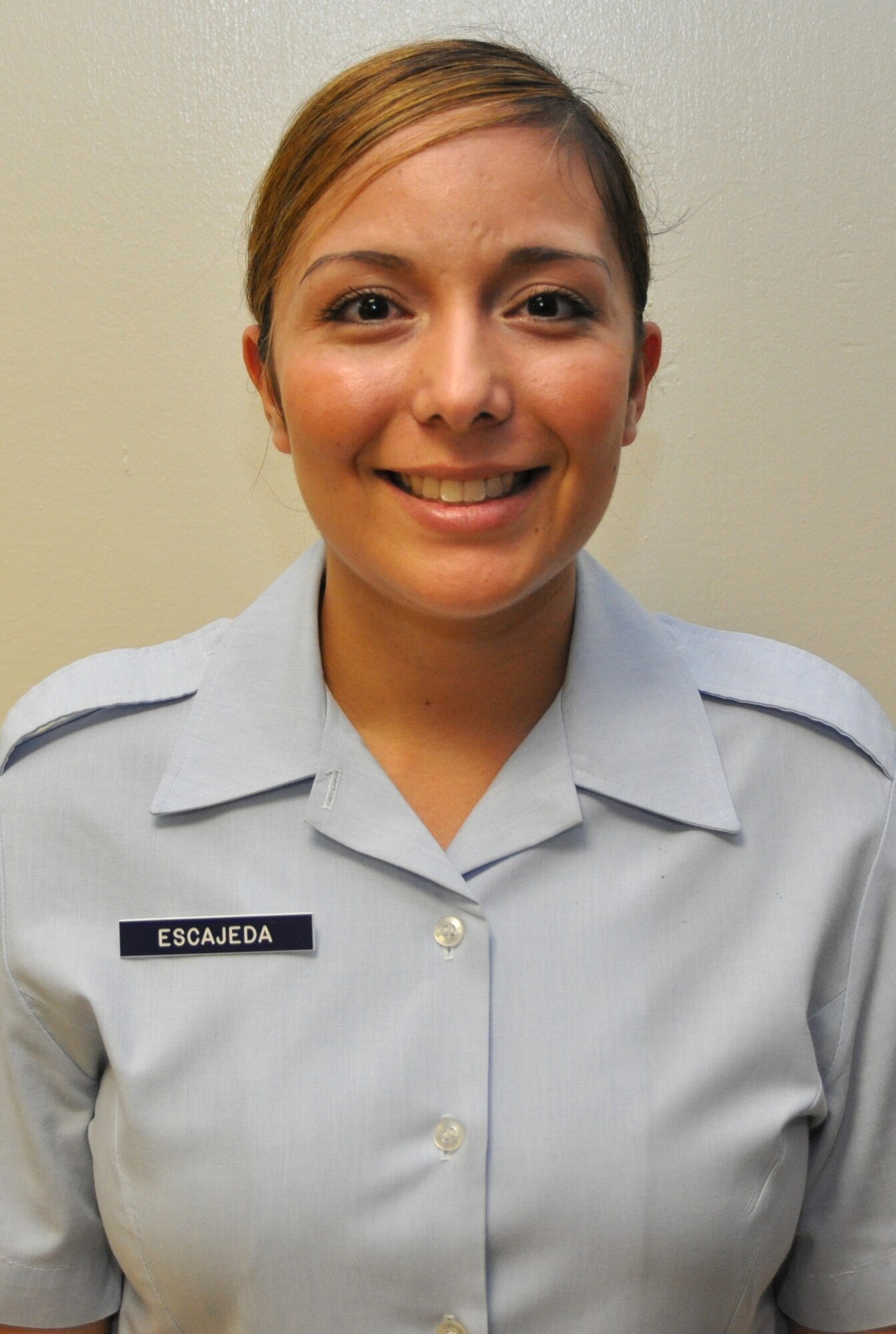 Staff Sgt. Rebecca Escajeda, 81st Dental Squadron, is one of eight Air Force dental technicians accepted to attend a two year registered dental hygienist course as part of the Air Force Dental Hygiene Training Scholarship Program.  (U.S. Air Force photo by Steve Pivnick)