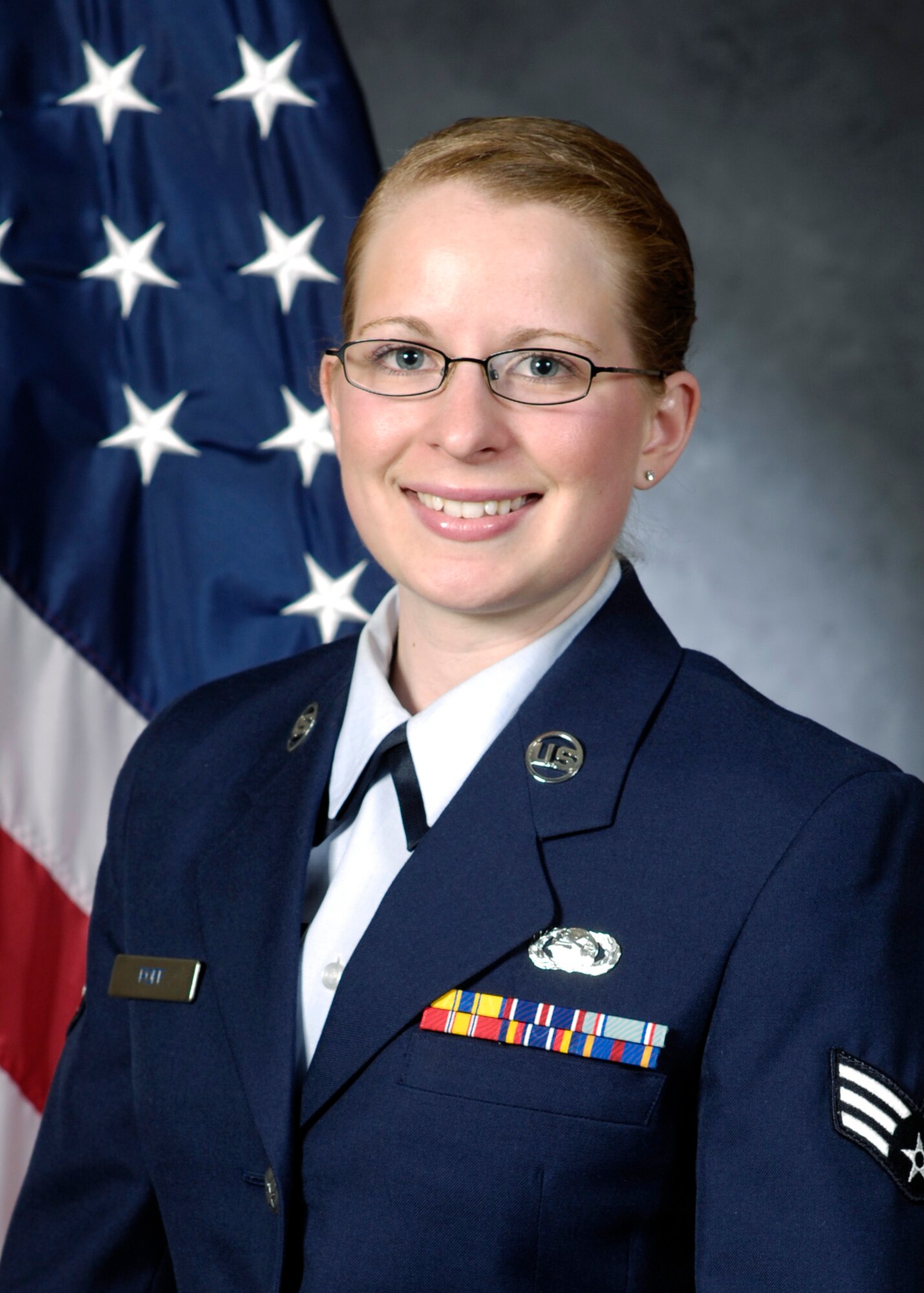 SCOTT AIR FORCE BASE, Ill. -- Senior Airman Geena Poff, 375th Logistics Readiness Squadron, was recently named 2010 Air Force Logistics Plans Airman of the year. 