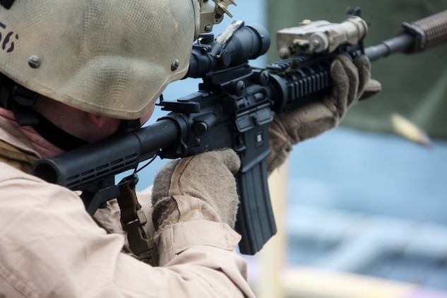 Recon Marines Fire Weapons Aboard USS Bataan > 22nd Marine ...