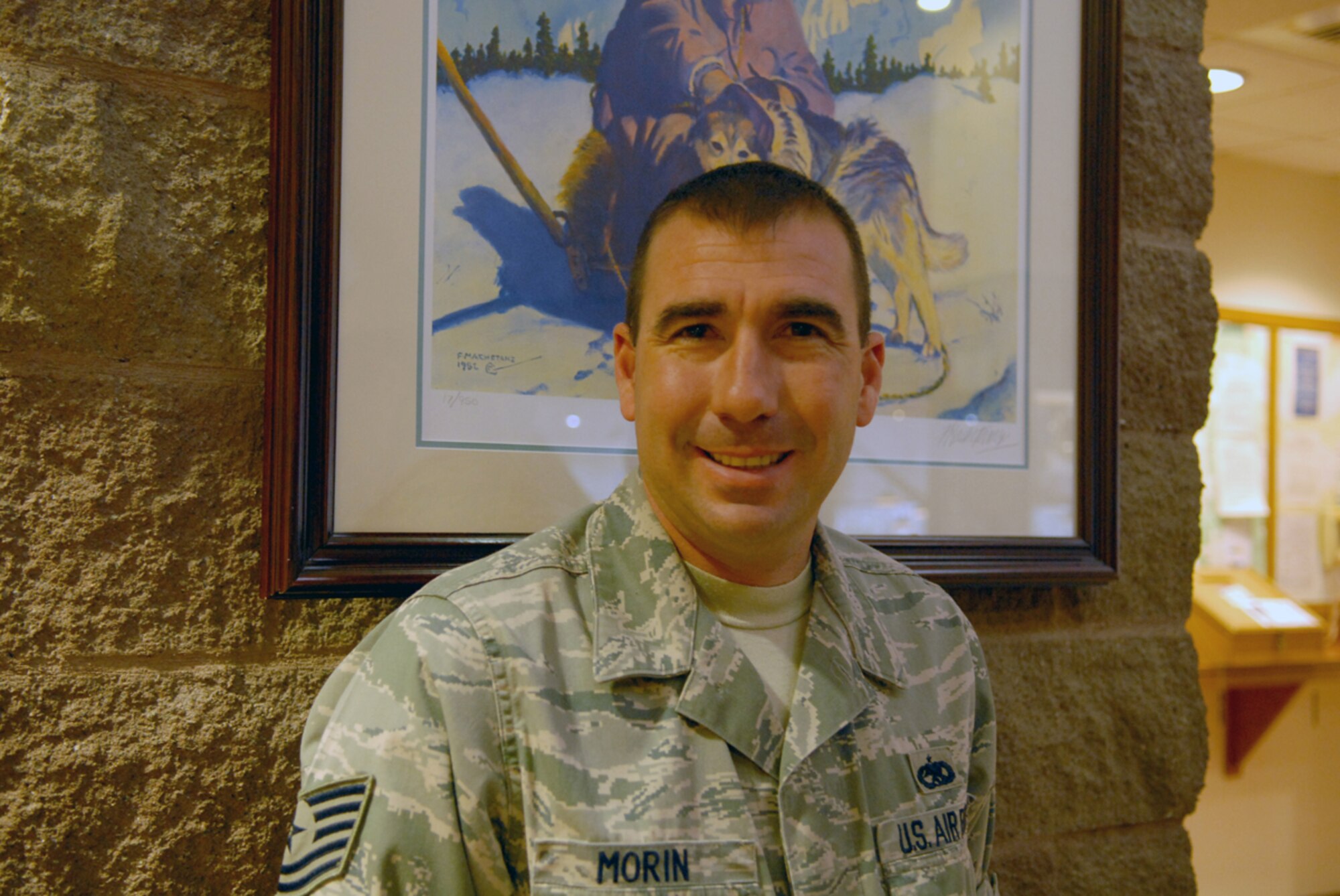 "I like integrity, because it means honesty and i like honesty," said Tech. Sgt. Kenton Morin, 3rd Wing (U.S. Air Force photo/A1C Jack Sanders)