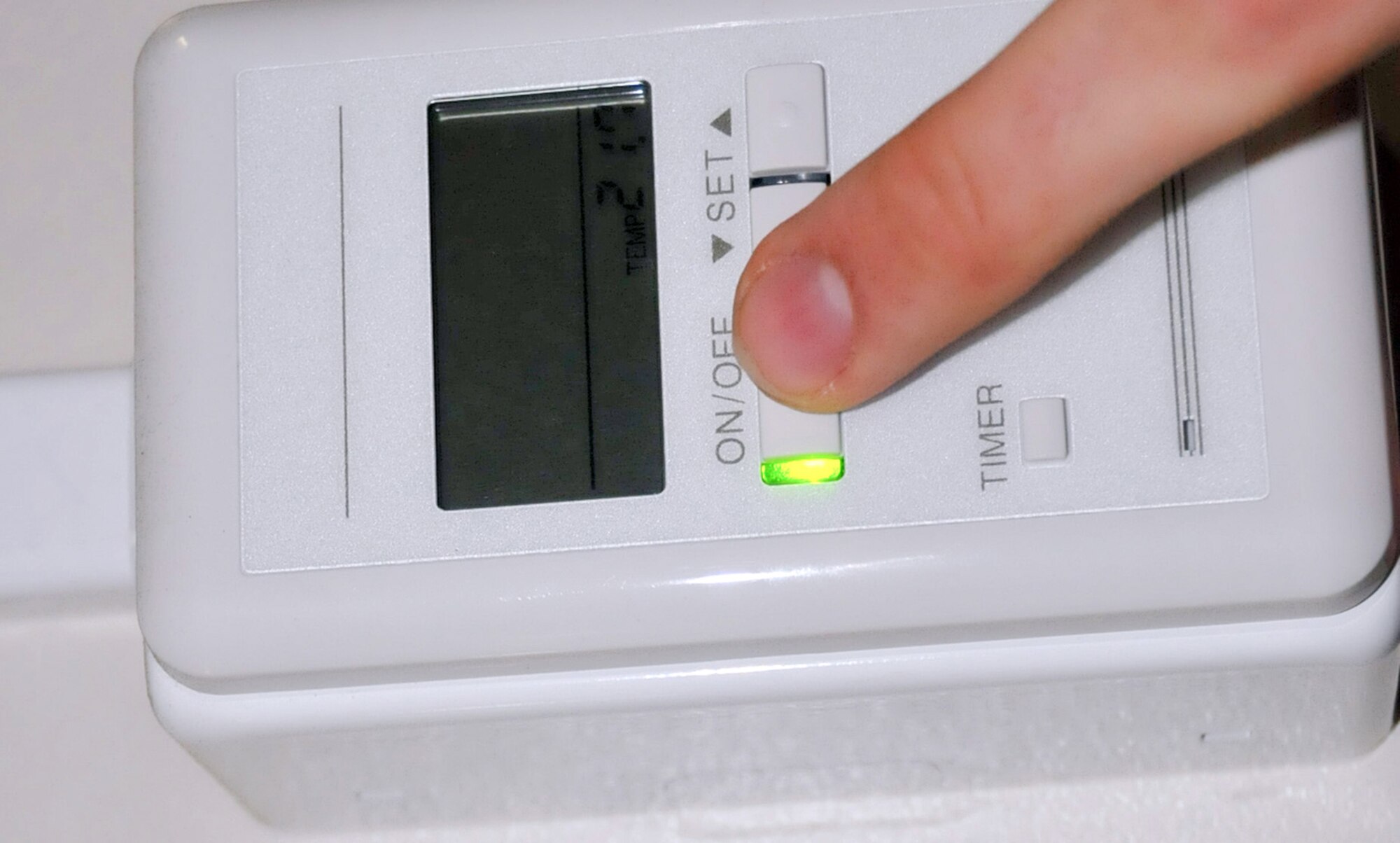 As part of the No Heat, No Cool program, the heating, ventilation and air conditioning systems in facilities were turned off April 18, 2011, to conserve energy at Yokota Air Base, Japan. (U.S. Air Force photo/Airman 1st Class Krystal M. Garrett)