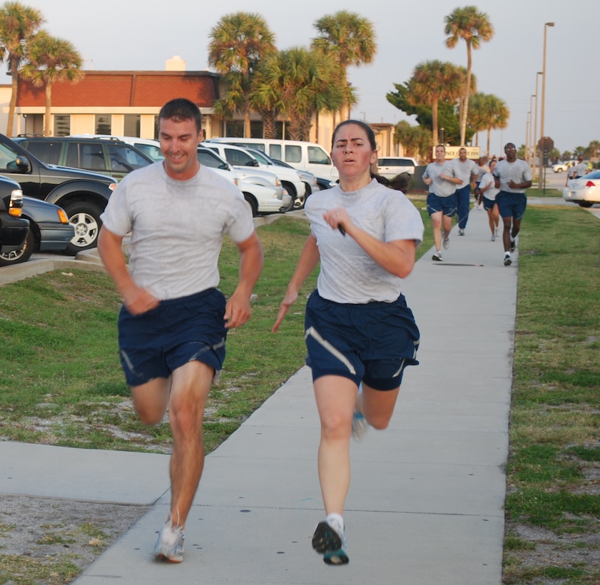 The Patrick AFB 5k Fun Run on April 15 had 114 participants at Patrick AFB.There were 28 participants at Cape Canaveral AFS!