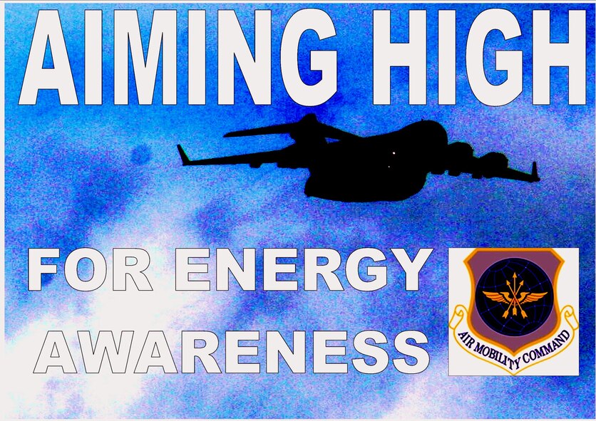Air Mobility Command Public Affairs launched a Web page aimed at spotlighting the command's energy conservation efforts April 22, 2011. The page features the latest news and features from AMC personnel and bases on energy efficiency, fuel efficiency and other efforts. "Through a myriad of efforts, Air Mobility Command is doing its part to save the Air Force millions of dollars in energy costs," the Web page states. "This includes areas such as energy efficiency, fuel efficiency, and more.  (U.S. Air Force Photo Illustration/Master Sgt. Scott T. Sturkol)

