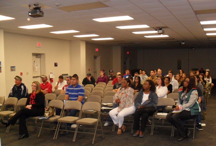 DYESS AIR FORCE BASE, Texas--The purpose of the muster is to gather IRR members, and to maintain their contact information and availability for activation to support a partial, total or full mobilization activation scenario. The IRR is made up of former regular Air Force Airmen and non-drilling reservists. (U.S. Air Force Photo)