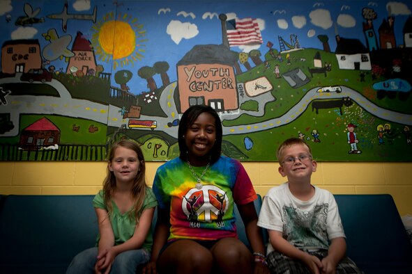 MOODY AIR FORCE BASE, Ga. -- April is the month when 1.8 million military children are recognized for the contributions and sacrifices they make as part of the military lifestyle. Moody’s Youth Center staff recommended three youths to be highlighted. Katelyn Blanton, Shanel Brock and Gavin Gerner have all experienced the ups and downs of being a military child and still find ways to make positive contributions to other youth and the community. (U.S. Air Force photo/Airman 1st Class Joshua Green)