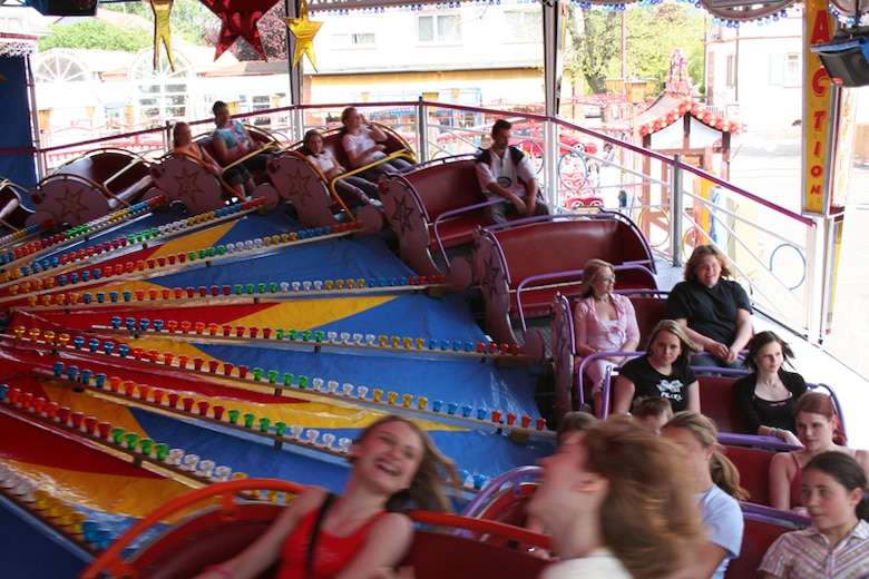 Landstuhl Holds Annual May Market With Rides Vendors Food Ramstein Air Base Display