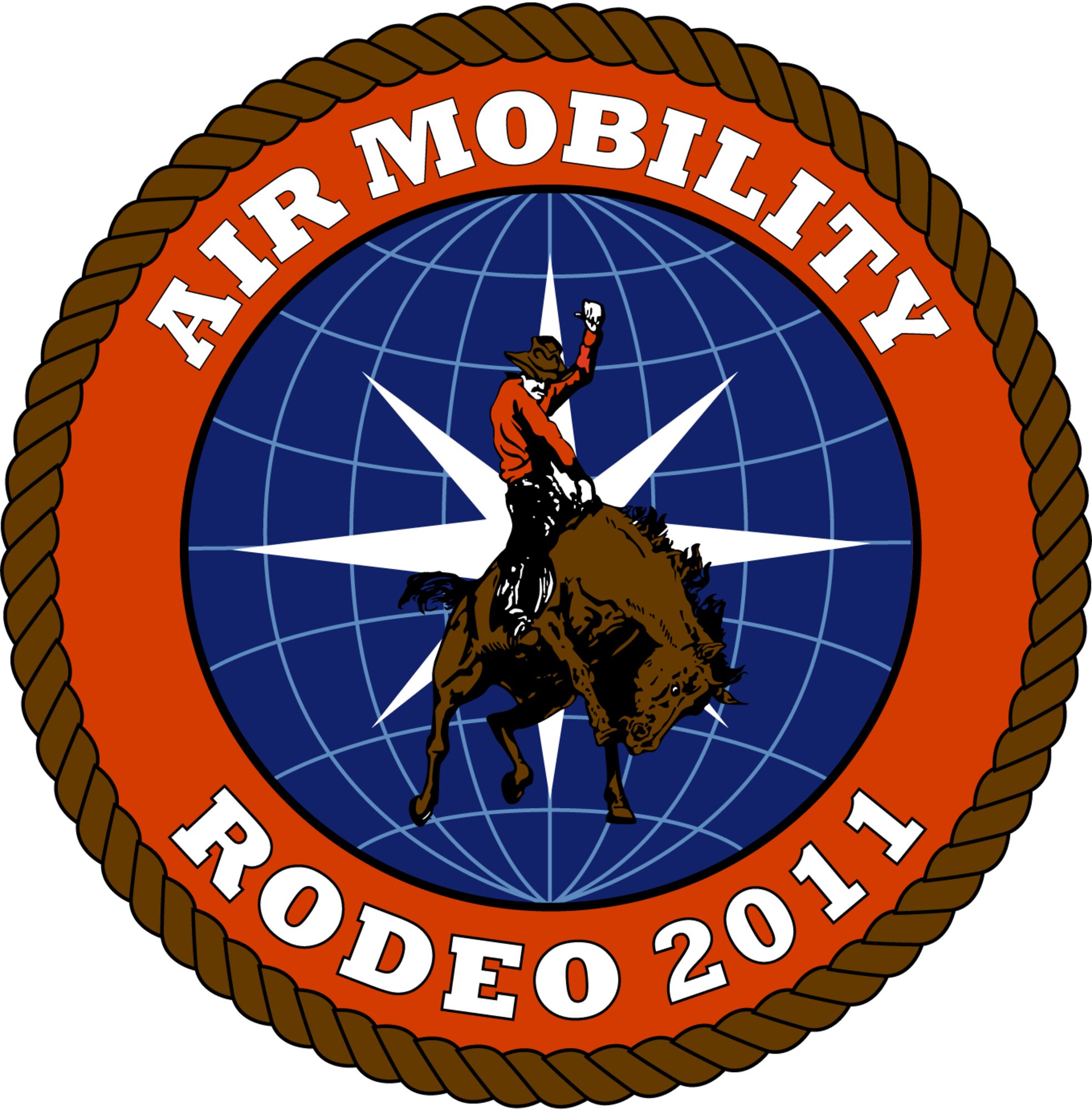 Air Mobility Command's air mobility competition, Rodeo 2011, will be at McChord Field, Wash., July 18-30. (U.S. Air Force graphic)