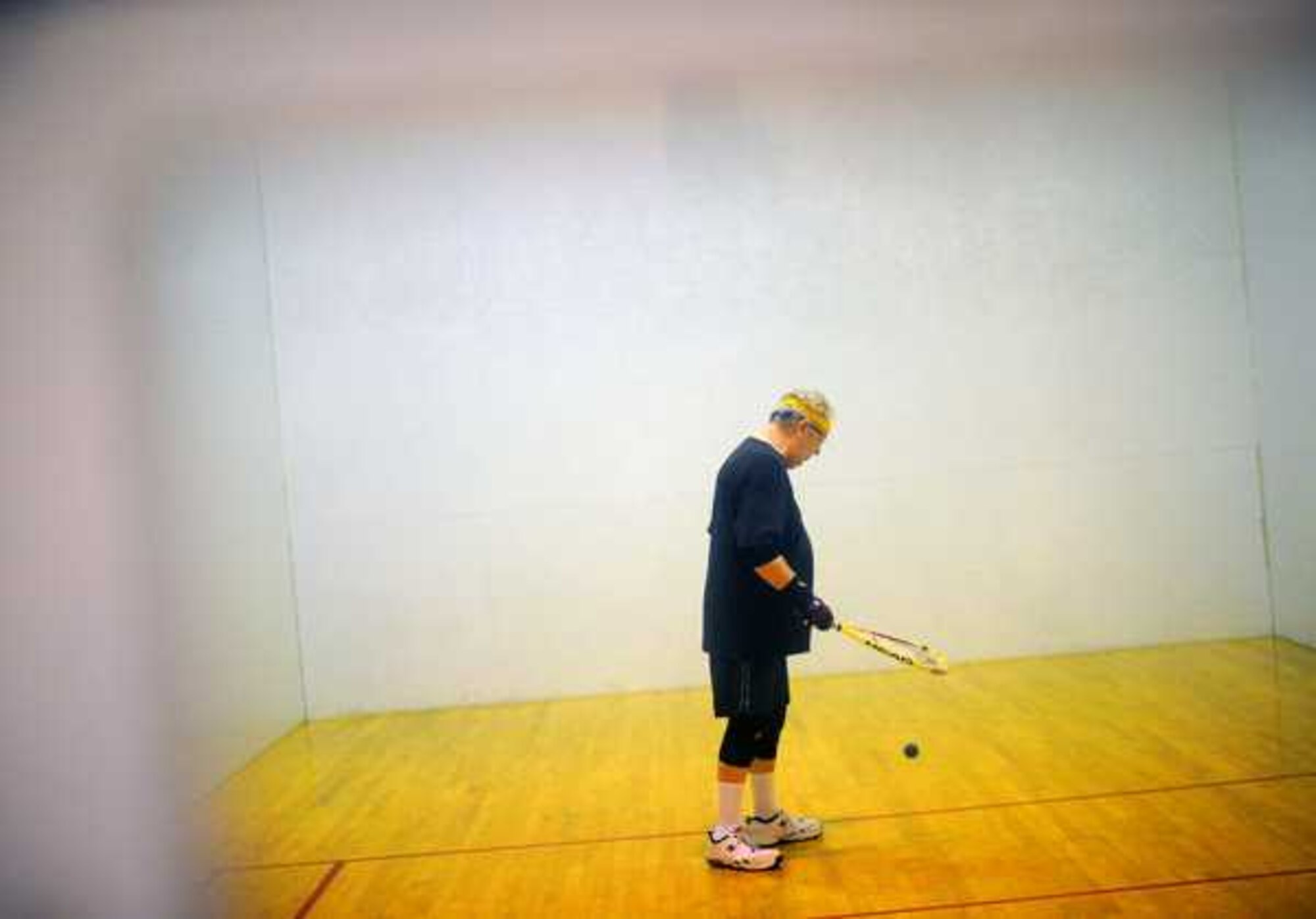 The McChord Field Main Fitness Center and Fitness Center Annex offer four racquetball courts, two gyms and an outdoor swimming pool. (U.S. Army photo/Ingrid Barrentine)