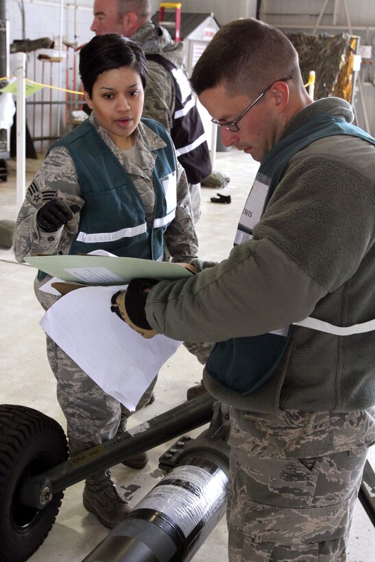 Airmen of the 177th Fighter Wing, New Jersey Air National Guard, underwent a Phase I, Operational Readiness Inspection on April 16-17, 2011