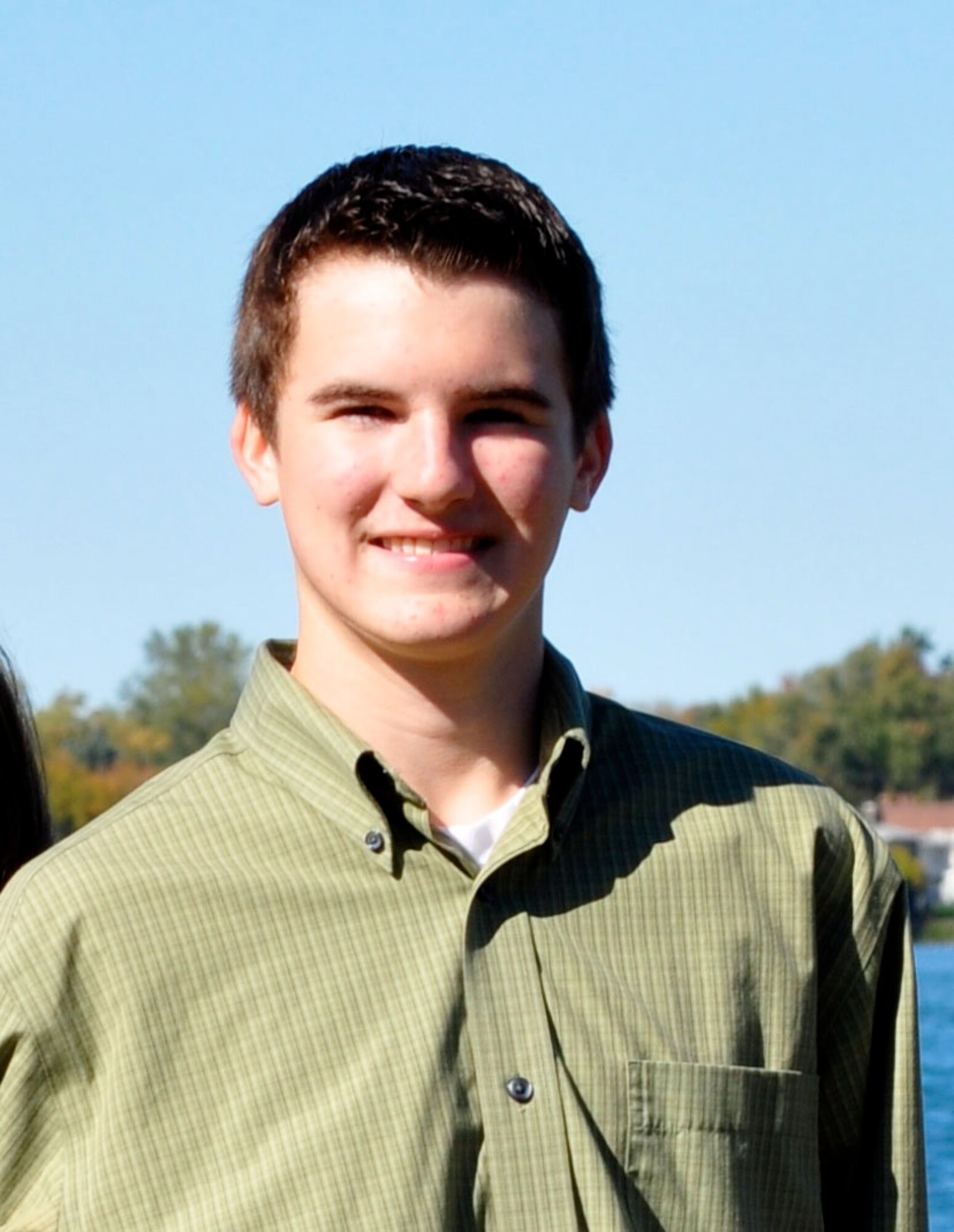 Austin McCoy, son of 914th Mission Support Group Commander Col. Timothy McCoy, was one of the few AFRC selections who were chosen to attend the Youth Aviation Camp held at the United States Air Force Academy. (U.S. Air Force courtesy photo)