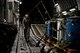 U.S. Air Force Master Sgt. Tim Ledford, a loadmaster from Joint Base Pearl Harbor-Hickam, Hawaii, preps a C-17 Globemaster III before a contest during Air Mobility Rodeo 2011 at Joint Base Lewis-McChord, Wash., July 27. Air Mobility Rodeo is the U.S. Air Force's and Air Mobility Commandís premier international combat skill and flying operations competition designed to develop and improve techniques, procedures and interoperability, while optimizing international mobility partnerships and enhancing mobility operations. (U.S. Air Force photo/Staff Sgt. Nicholas Pilch)