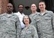 From left to right, Tech. Sgt Freddie Mims, 11th Civil Engineer Squadron SABER project manager; Mr. Chris Parks, 11th CES assistant fire chief; Capt. Deb Santos, 779th Medical Group disease manager; Master Sgt. Paul Grugin, 11th CES first sergeant and Senior Airman Mauro Bueno, 11th CES power production apprentice. They represent five of the 11 warriors of the week who organized and executed this year’s 1st Annual Motorcycle Safety Day. Simplified acquisition (Photo by Bobby Jones) 