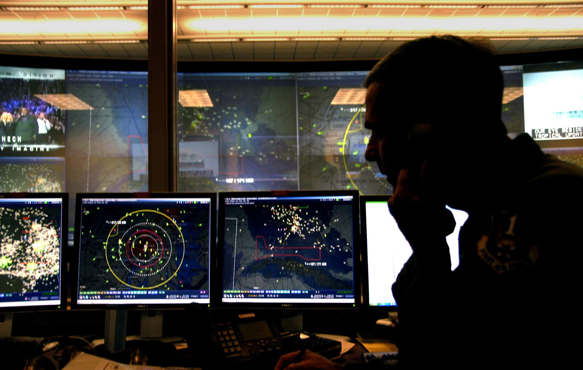 Emergency preparedness liaison officers, when requested, coordinate military assets to support civil authorities during natural disasters. (U.S. Air Force photo/1st Lt. Jared Scott