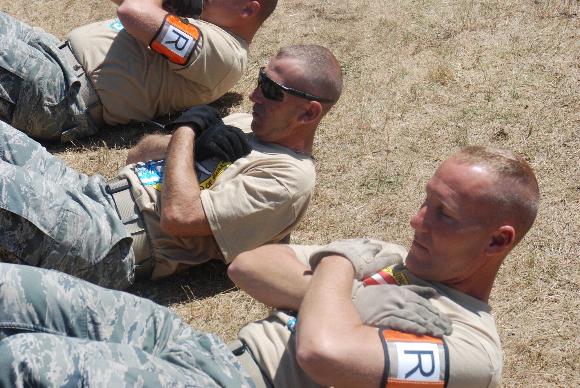 Reservists from the 439th Airlift Wing compete at the Rodeo airlift competition, held at Joint Base Lewis-McChord, Wash. Westover won the Knucklebuster award for the top maintenance unit in the Air Force. (US Air Force photo/2nd Lt. Andre Bowser)