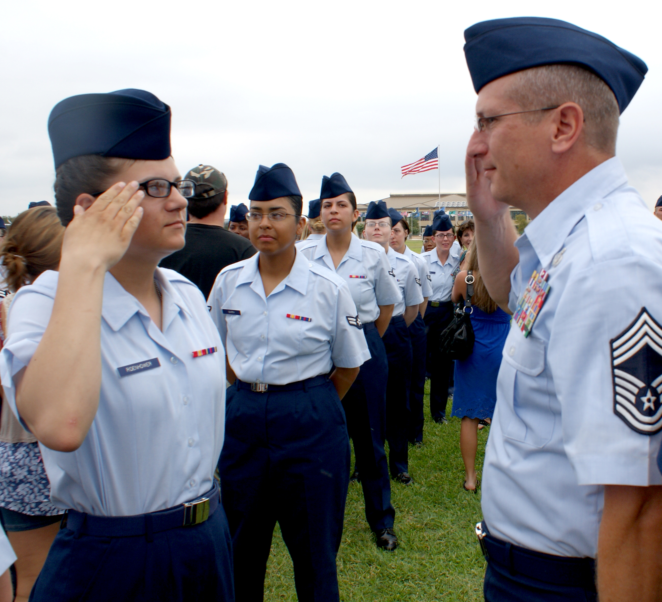 Collection 103+ Images what to wear to air force basic training graduation Completed