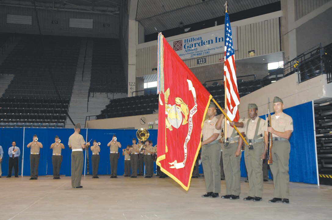 Marine Corps Logistics Command hosts its second Small Business Trade Show at the James H. Gray Sr. Civic Center in Albany, Aug. 4 and Friday. More than 100 vendors showcased their technological innovations during the two-day event.