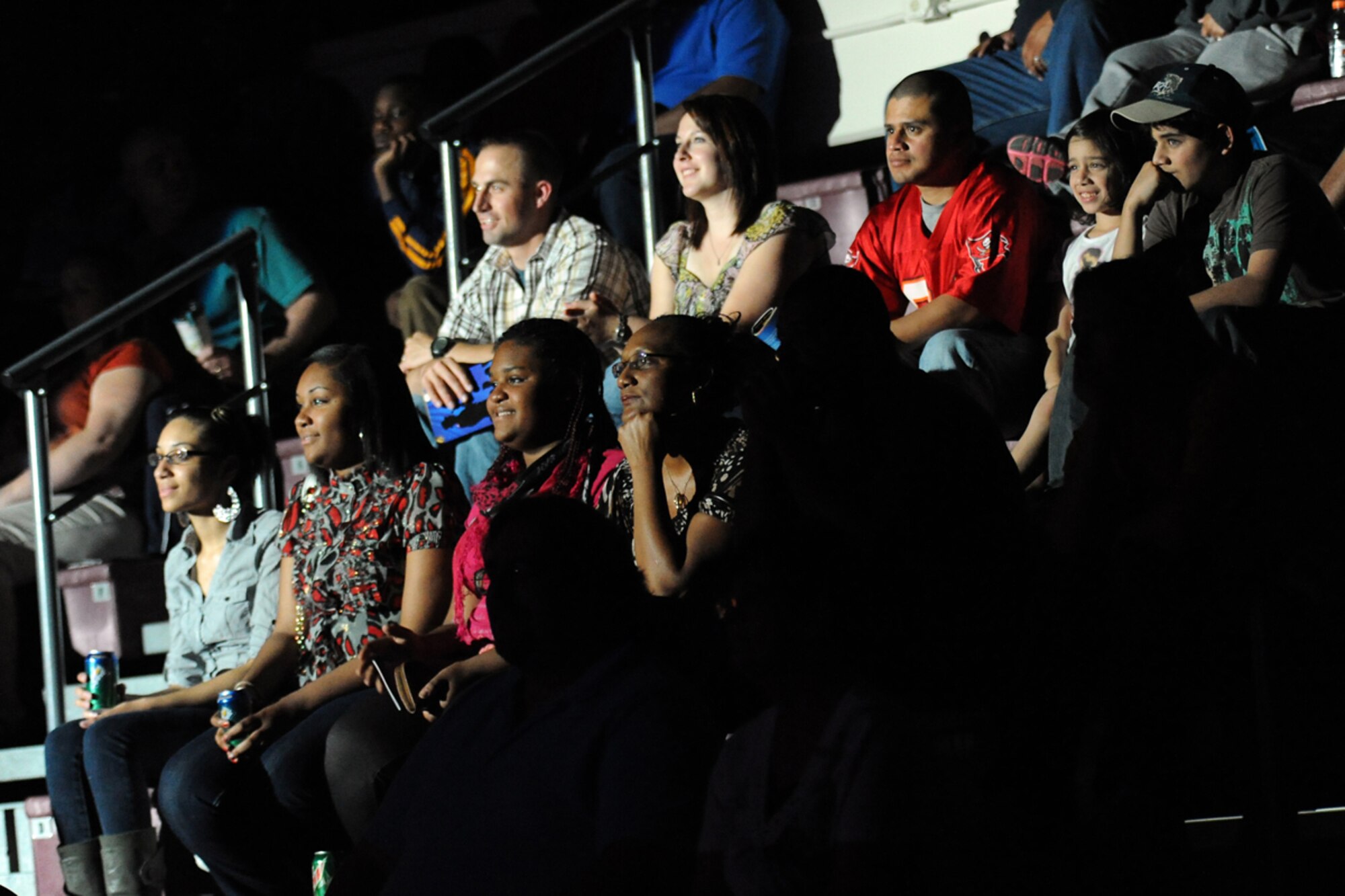 JOINT BASE ELMENDORF-RICHARDSON, Alaska -- The 2011 U.S. Army Soldier Show production "Carnival-A Traveling Thank You" performed for servicemembers and their families, DoD civilians and retirees at the Buckner Fitness Center on Joint Base Elmendorf-Richardson, Alaska, Wednesday, July 27, 2011.  The all-soldier show will travel throughout the United States, Korea and Europe concluding with a special Secretary of the Army VIP performance in Washington D.C. (U.S. Air Force/Justin Connaher)