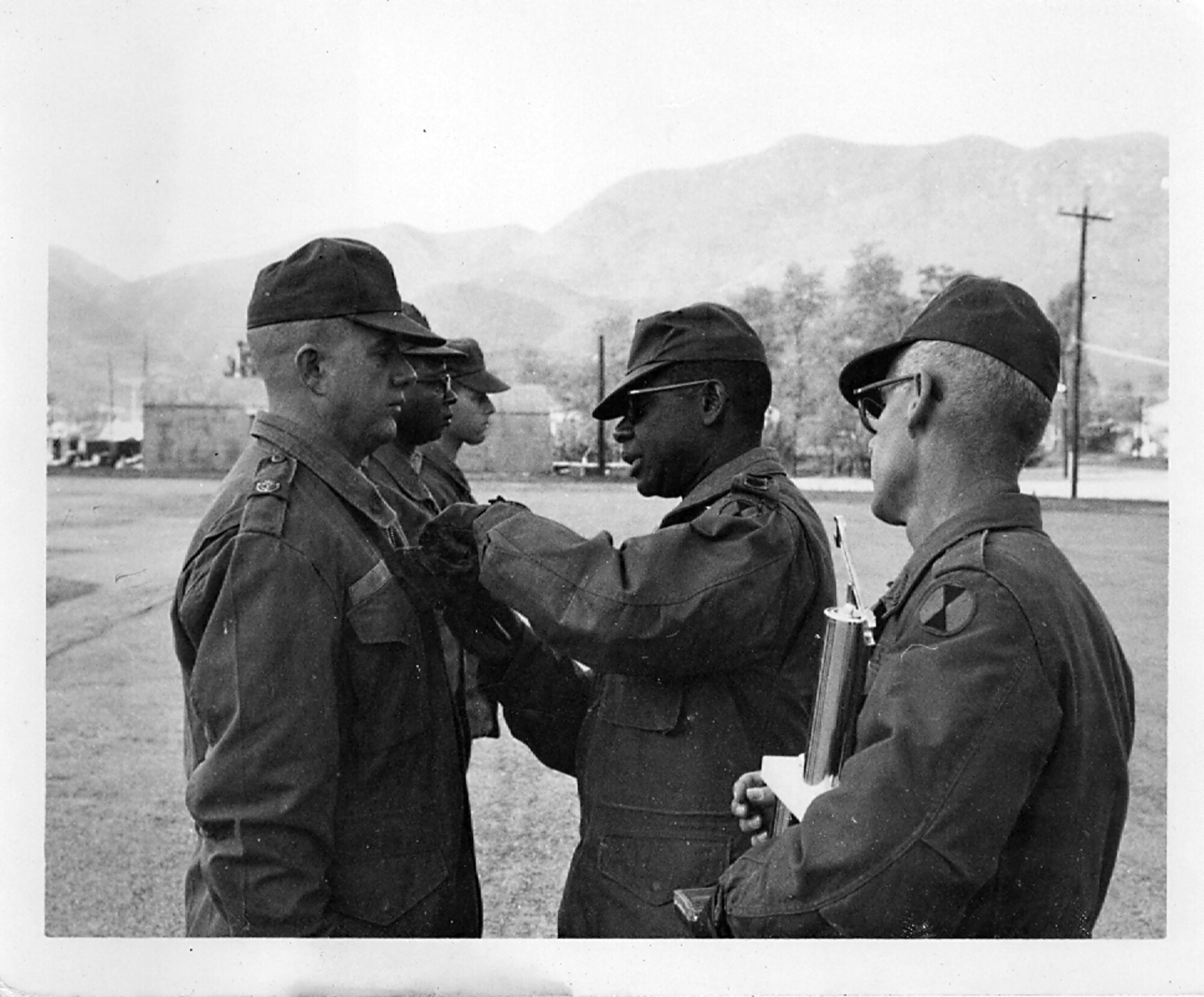 Photos of Dr. Reginald Grier showcase the beginning and near end of his extensive 30-year Army career. Having seen numerous countries and been deployed numerous times, Joint Base Andrews members are among greatness with Grier being a frequent visitor of the on-base facilities here. (Courtesy photos)
