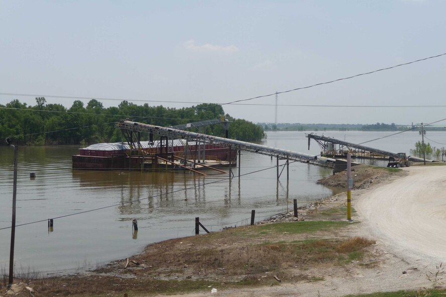 Eleven members of the 439th Communications Squadron participated in
Operation Delta Care in Arkansas in July.  The exercise provided
health-screening for residents in the flood-ravaged Mississippi Delta
region. (US Air Force photo)
