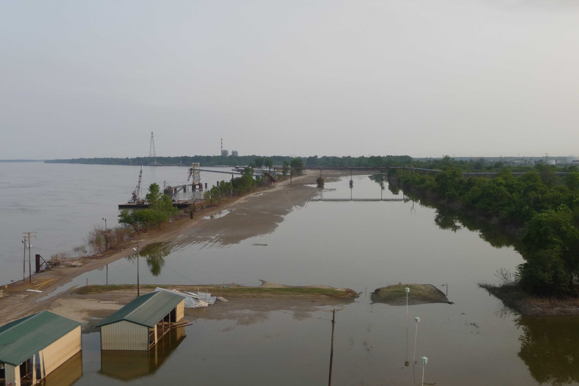 Eleven members of the 439th Communications Squadron participated in
Operation Delta Care in Arkansas in July.  The exercise provided
health-screening for residents in the flood-ravaged Mississippi Delta
region. (US Air Force photo)
