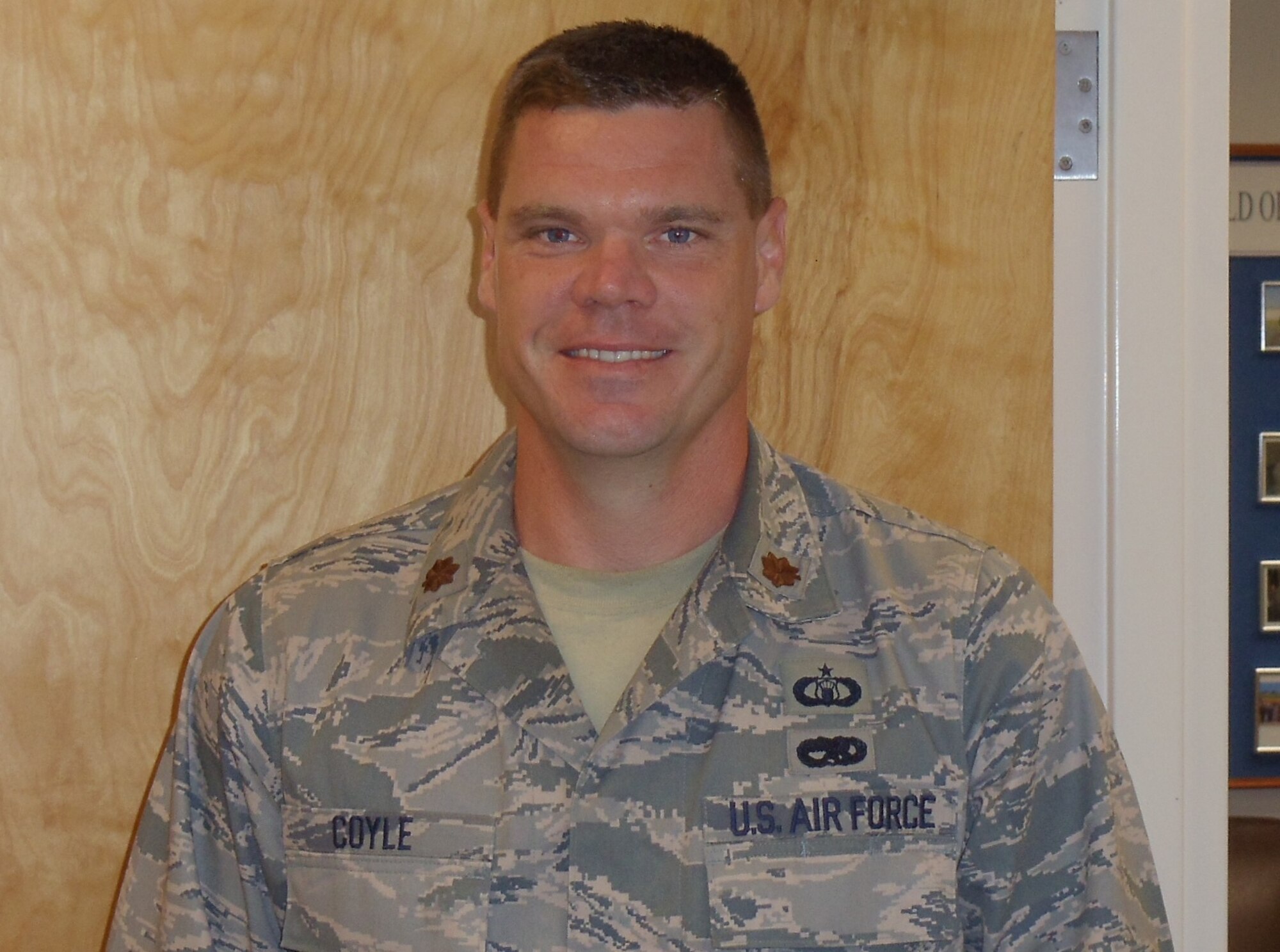 Maj. Michael Coyle, 45th Operations Support Squadron, Airfield Operations Flight Commander, helped victims of an auto accident July 29, when he was driving to Orlando International Airport. (Courtesy photo)
