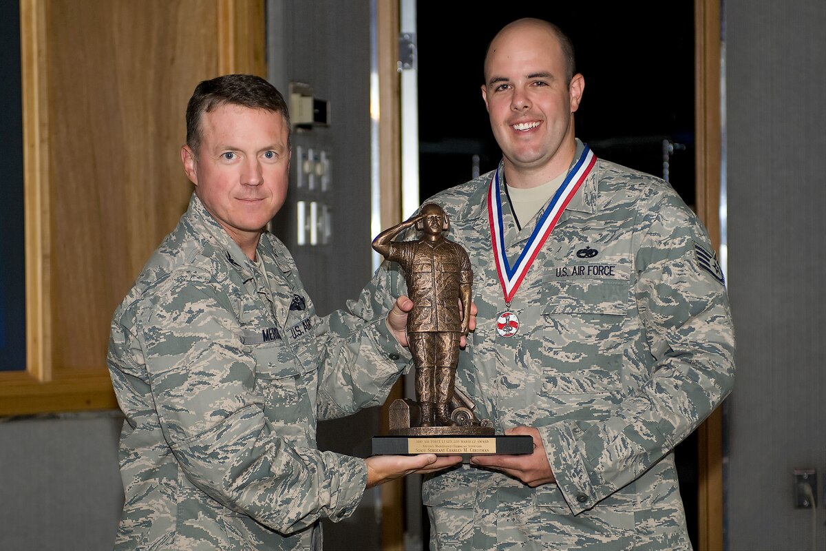Team Dover member wins Lt. Gen. Leo Marquez Award > Dover Air Force