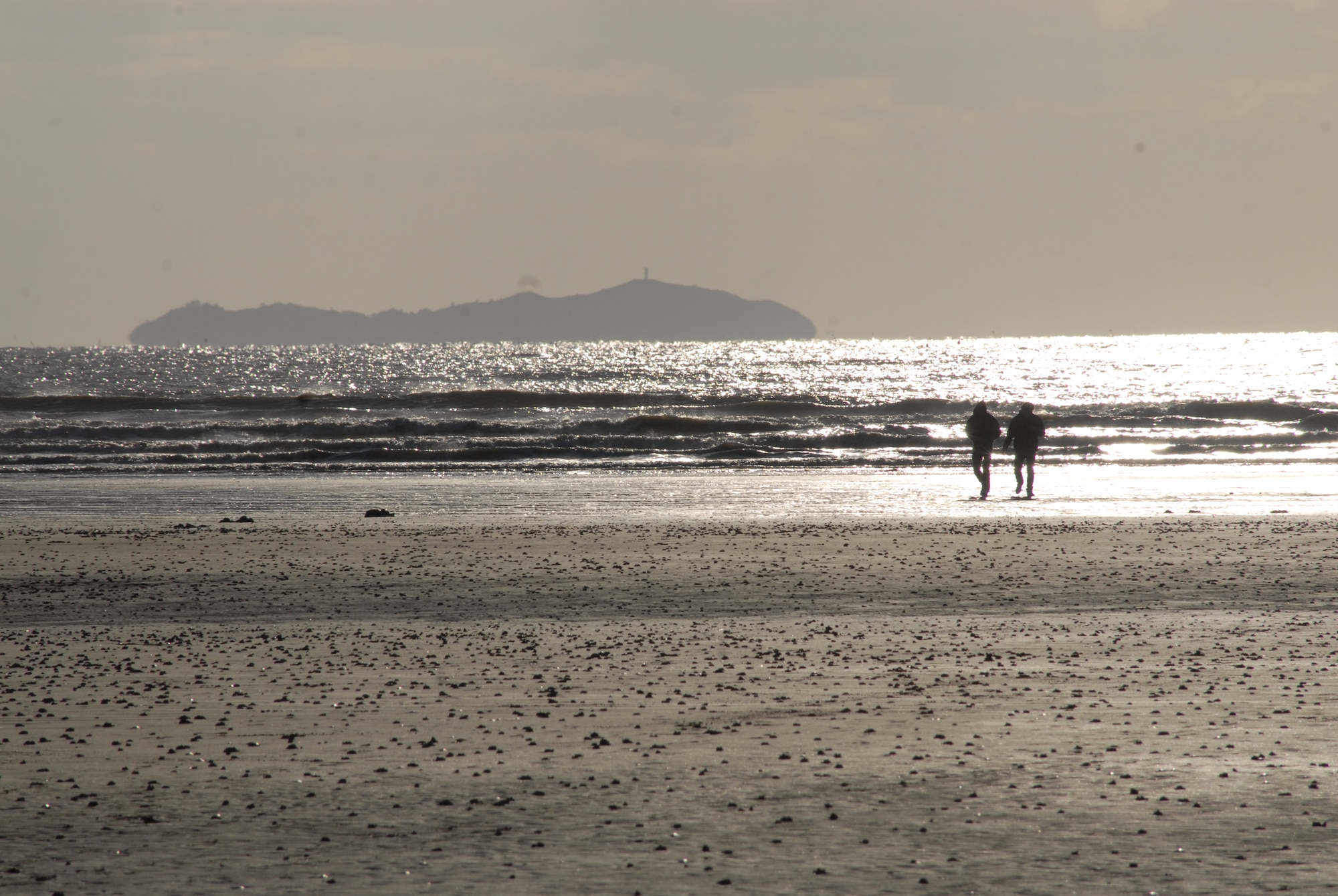 Visitors explore Mongsanpo Beach, part of Taeanhaean National Park, Republic of Korea. (U.S. Air Force photo/Staff Sgt. Eric Burks)