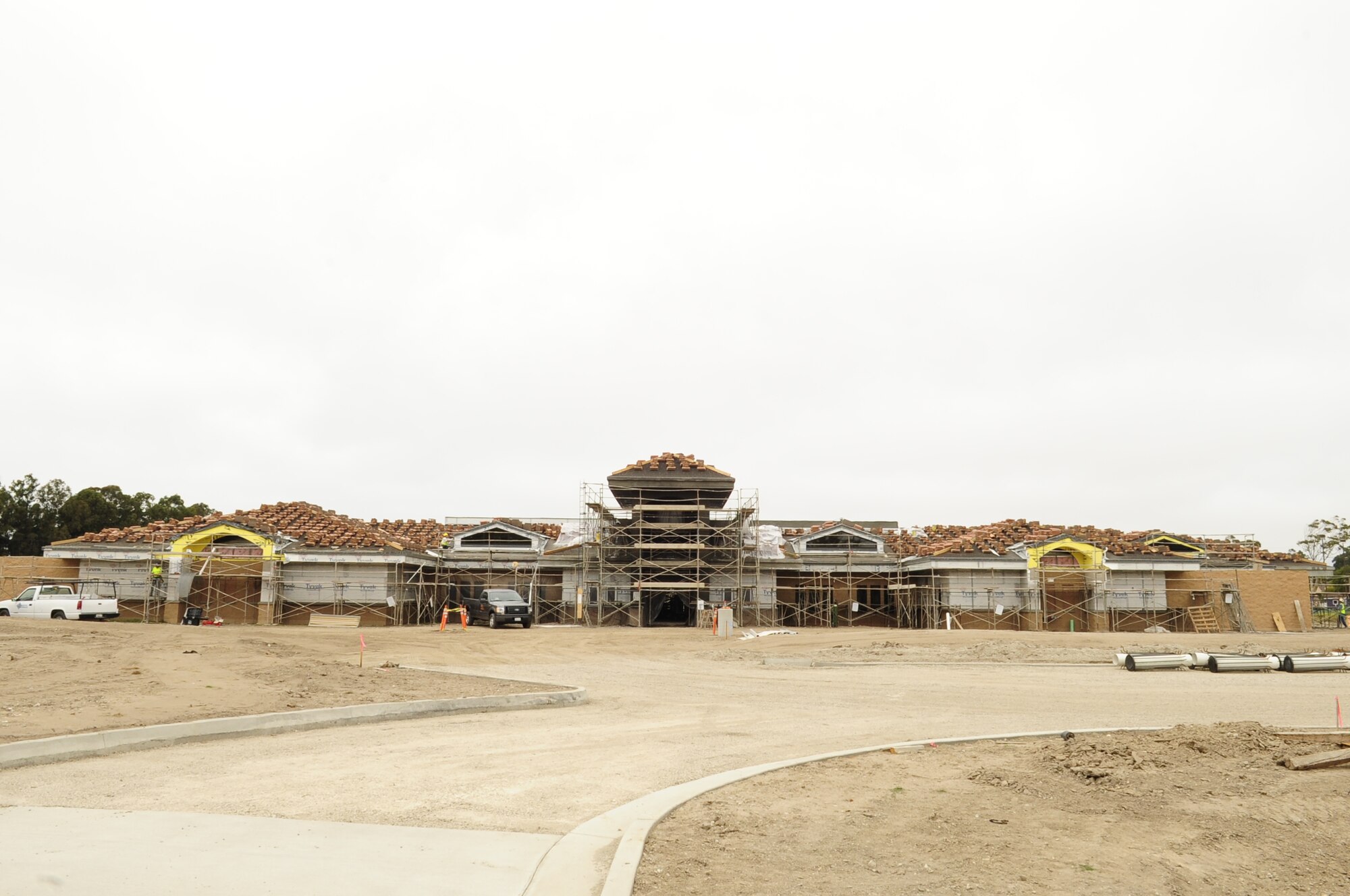 VANDENBERG AIR FORCE BASE, Calif. – The new Child Development Center is situated between the old CDC and the Youth Center here. The building will be able to accommodate 178 children. 44 more children than the current CDC. (U.S. Air Force photo/Senior Airman Lael Huss)