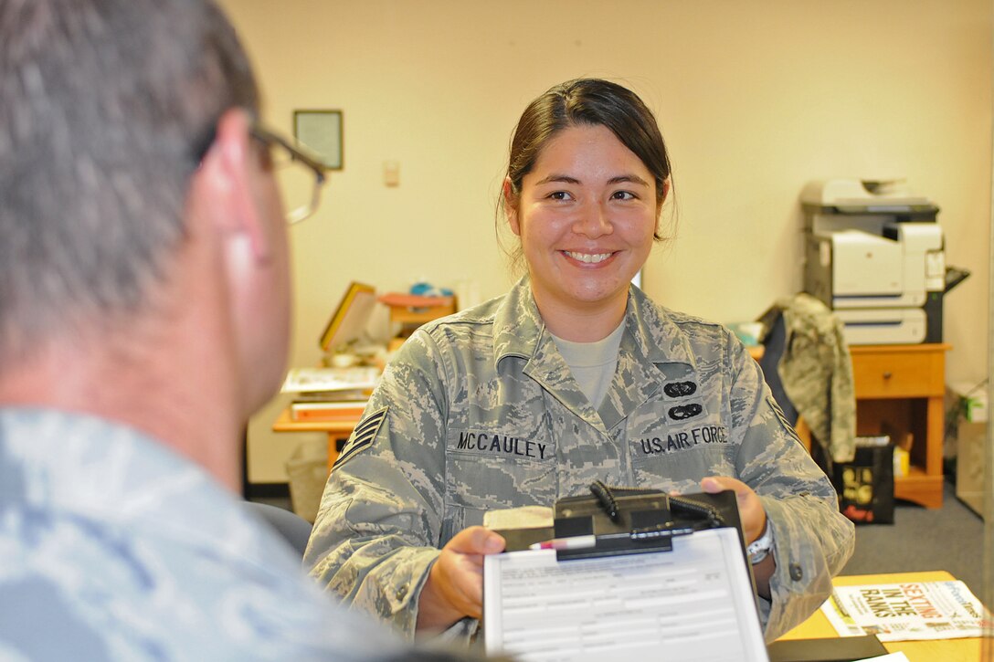 Staff Sgt. Jaime McCauley, 162nd Fighter Wing, Tucson, Ariz. (U.S. Air Force photo/Staff Sgt. Jordan Jones) 