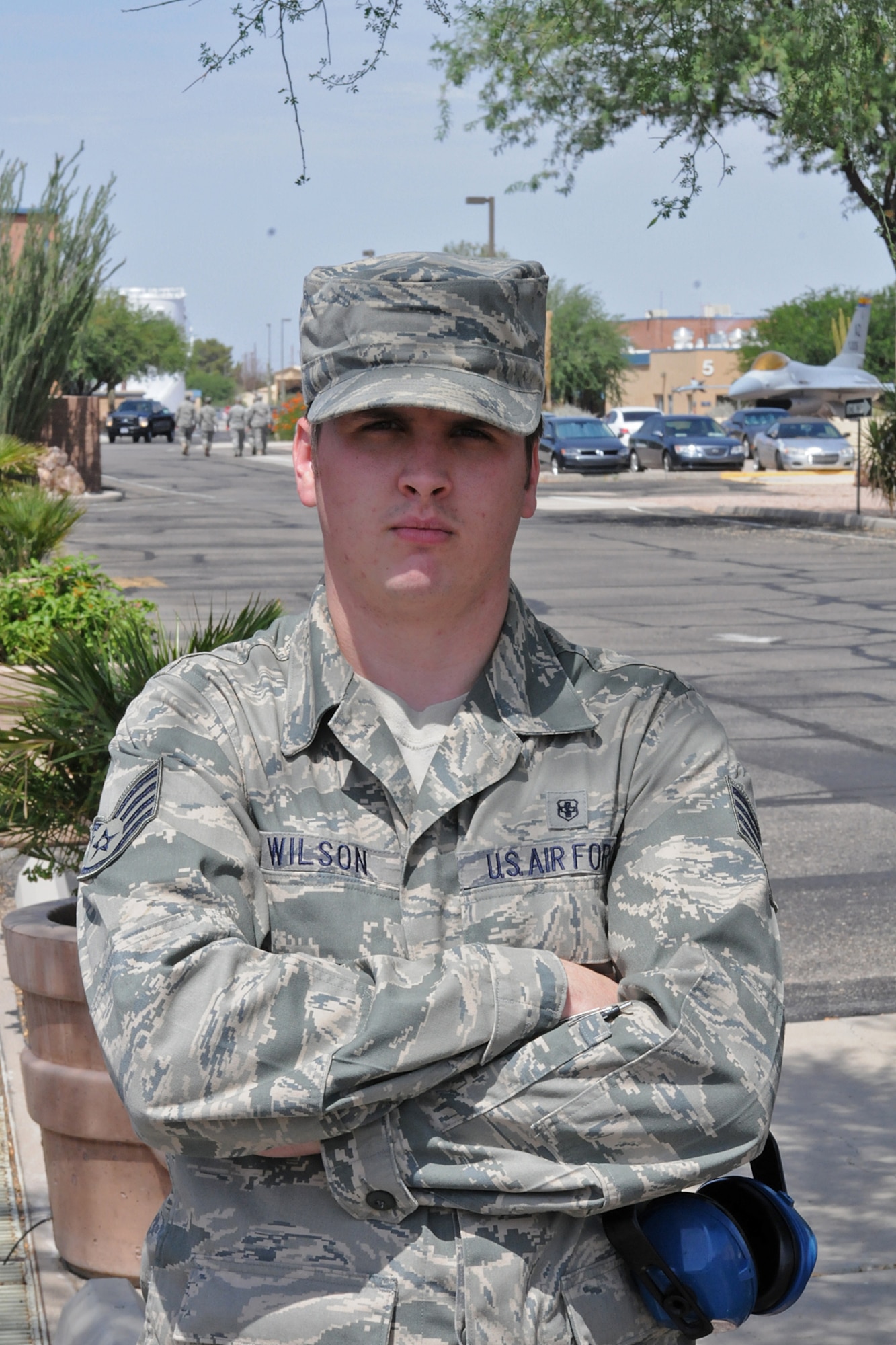 Staff Sgt. Travis Wilson, 162nd Fighter Wing, Tucson, Ariz. (U.S. Air Force photo/Staff Sgt. Jordan Jones)