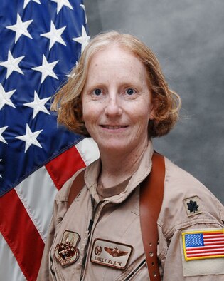 Lt. Col. Shelly Black, the deputy chief of Headquarters Air Combat Command’s Personnel Readiness Division, received the 2011 Federally Employed Women Military Meritorious Service Award July 18, 2011, at the 42nd National Training Program in Philadelphia, Penn., for her significant contributions in highlighting and improving women’s roles in the military.