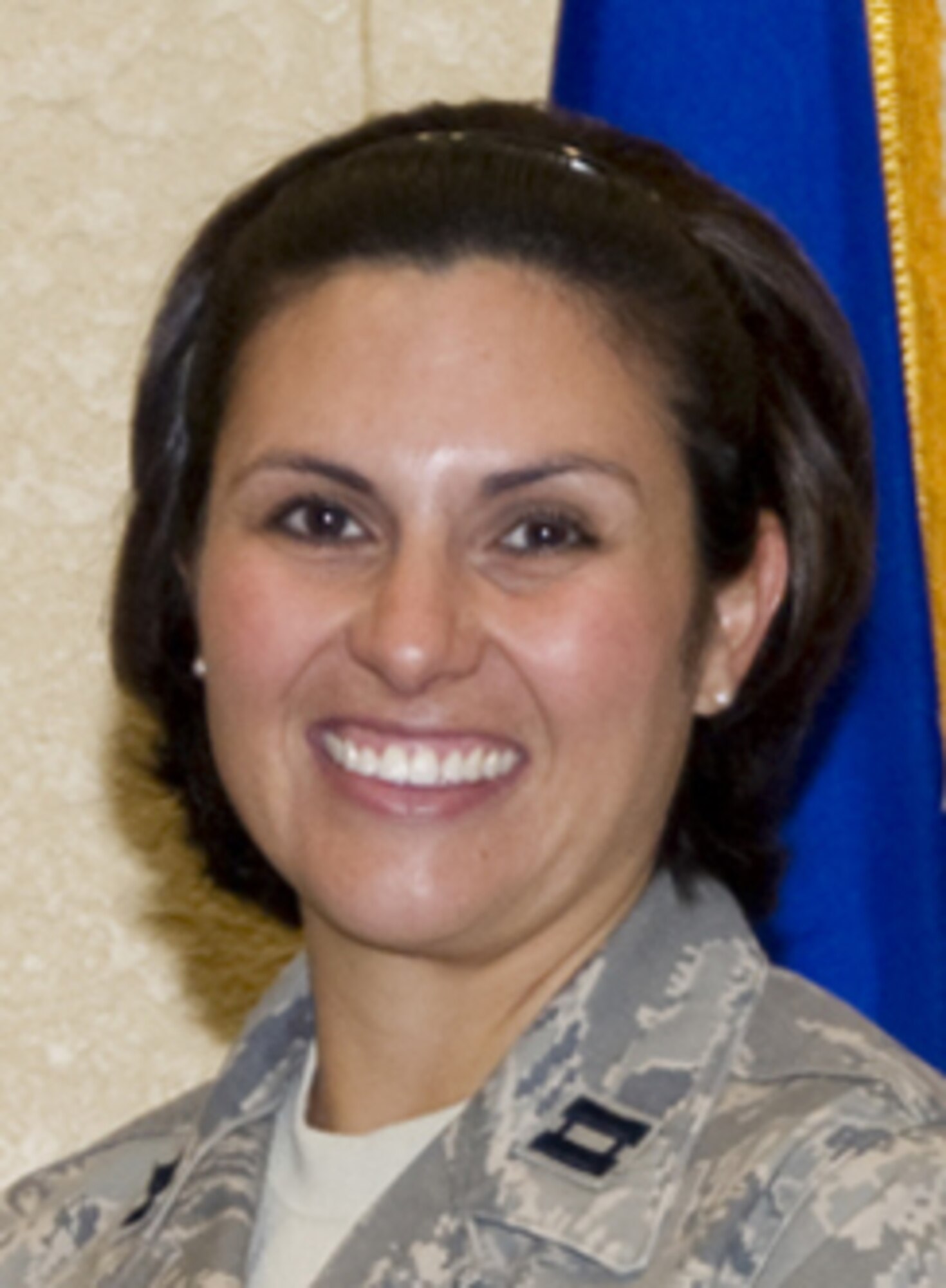 Company grade officer— Capt. Dorinda Mazza, 335th Training Squadron.  (U.S. Air Force photo by Adam Bond)