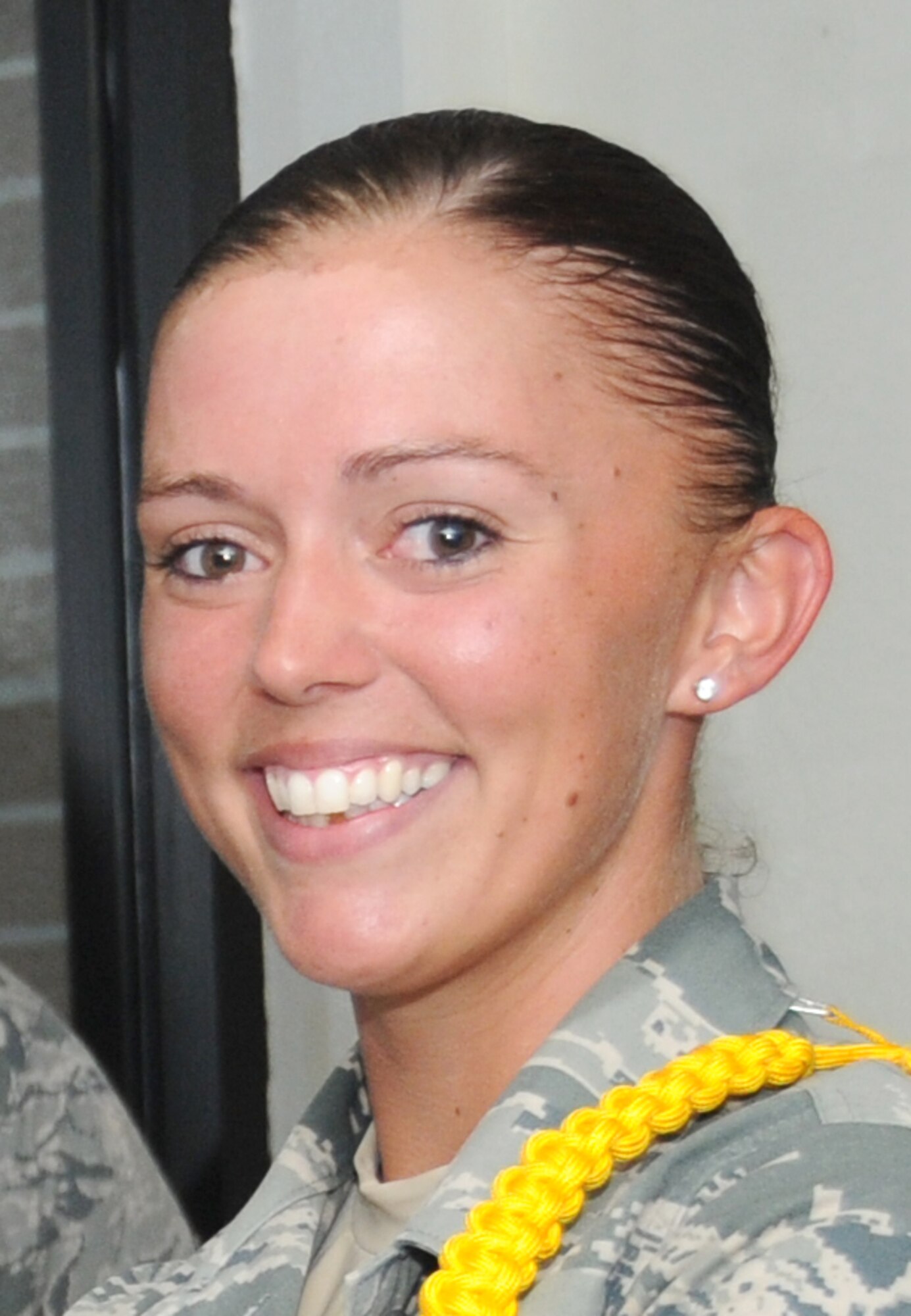 Airman 1st Class Ericka Donovan, 335th Training Squadron, is the 81st Training Group's Airman of the Month for July.  (U.S. Air Force photo by Kemberly Groue)