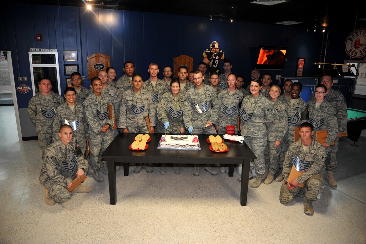 Staff Sergeant Promotion > U.S. Air Forces Central > Display
