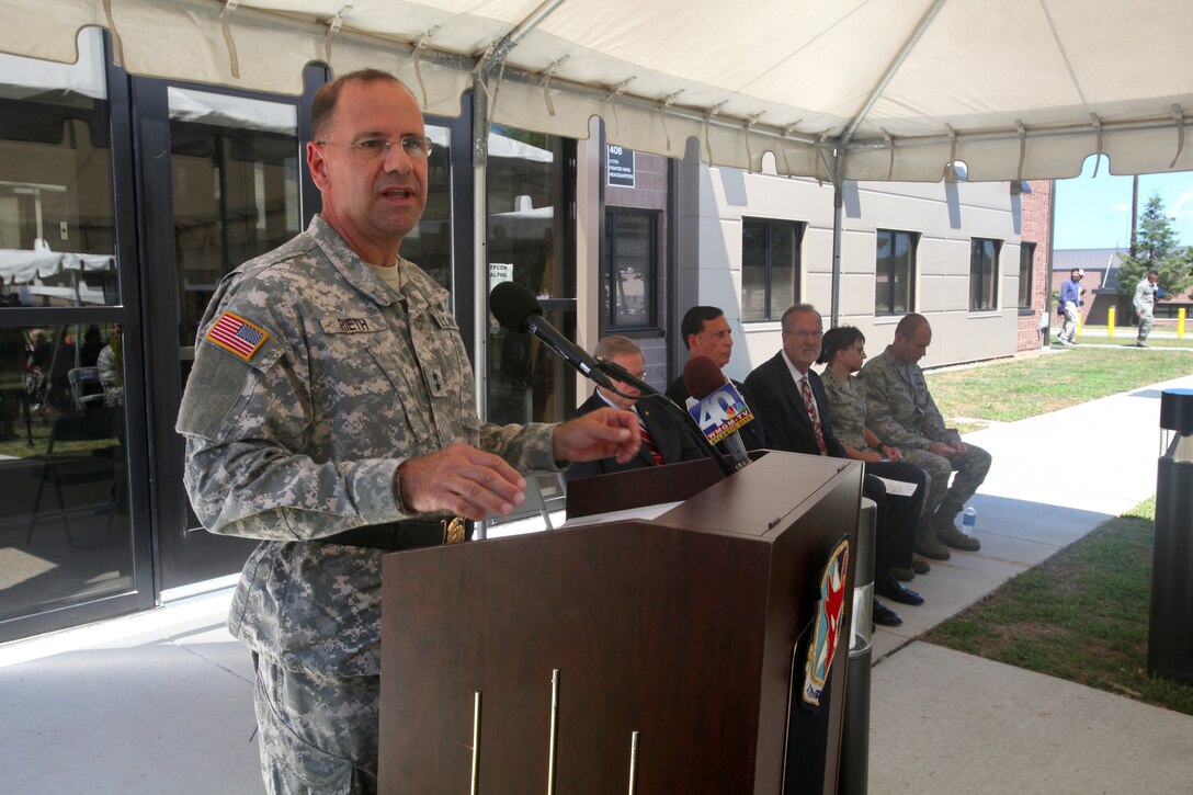 177th Fighter Wing cuts ribbon on new HQ and ASOS buildings