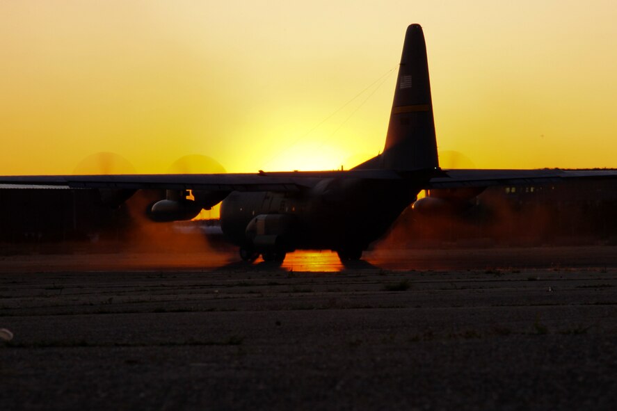PITTSBURGH IAP ARS, PA -- A C-130H taxi's down the runway before a training flight, Aug. 11.Training flights are performed routinely to ensure mission readiness. (U.S. Air Force photo/Senior Airman Joshua J. Seybert)