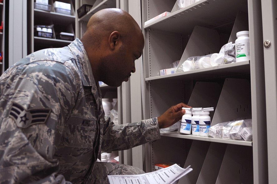 Senior Airman Brison King, 319th Medical Support Squadron, is the Warrior of the Week Aug. 18 -25. Warrior of the Week recognizes everyday Airmen working their every day jobs. (U.S. Air Force photo/Senior Airman Amanda N. Stencil)