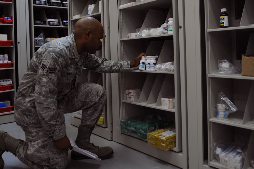 Senior Airman Brison King, 319th Medical Support Squadron, is the Warrior of the Week Aug. 18 -25. Warrior of the Week recognizes everyday Airmen working their every day jobs. (U.S. Air Force photo/Senior Airman Amanda N. Stencil)
