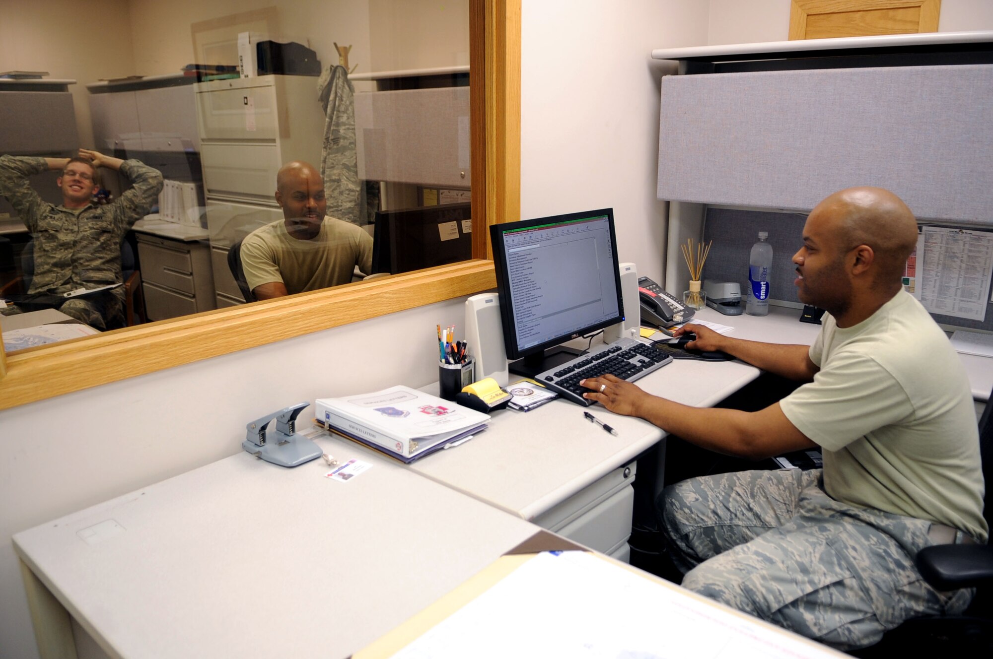 Senior Airman Brison King, 319th Medical Support Squadron, is the Warrior of the Week Aug. 18 -25. Warrior of the Week recognizes everyday Airmen working their every day jobs. (U.S. Air Force photo/Senior Airman Amanda N. Stencil)
