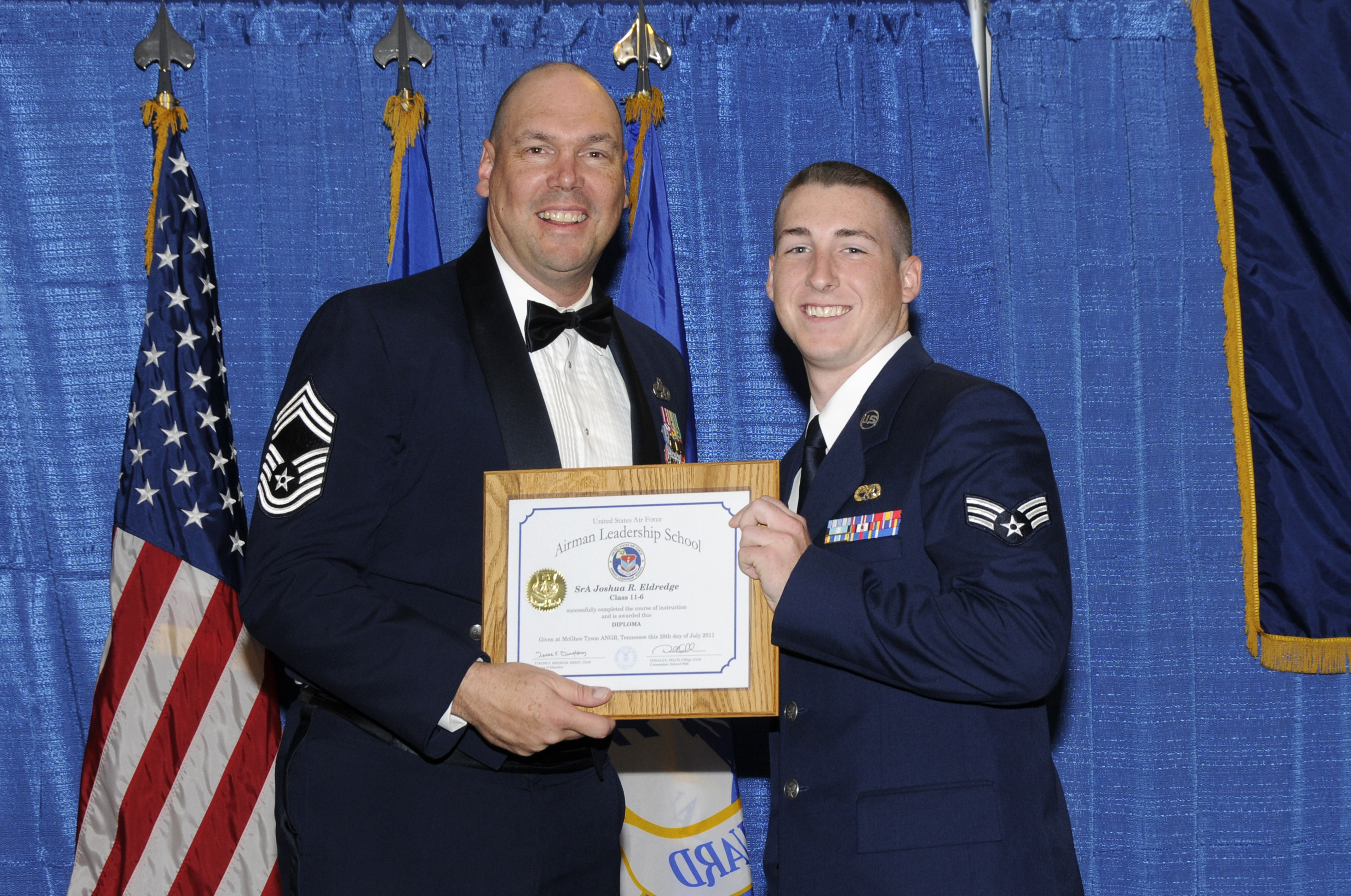 ALS Class 11-6 distinguished graduate