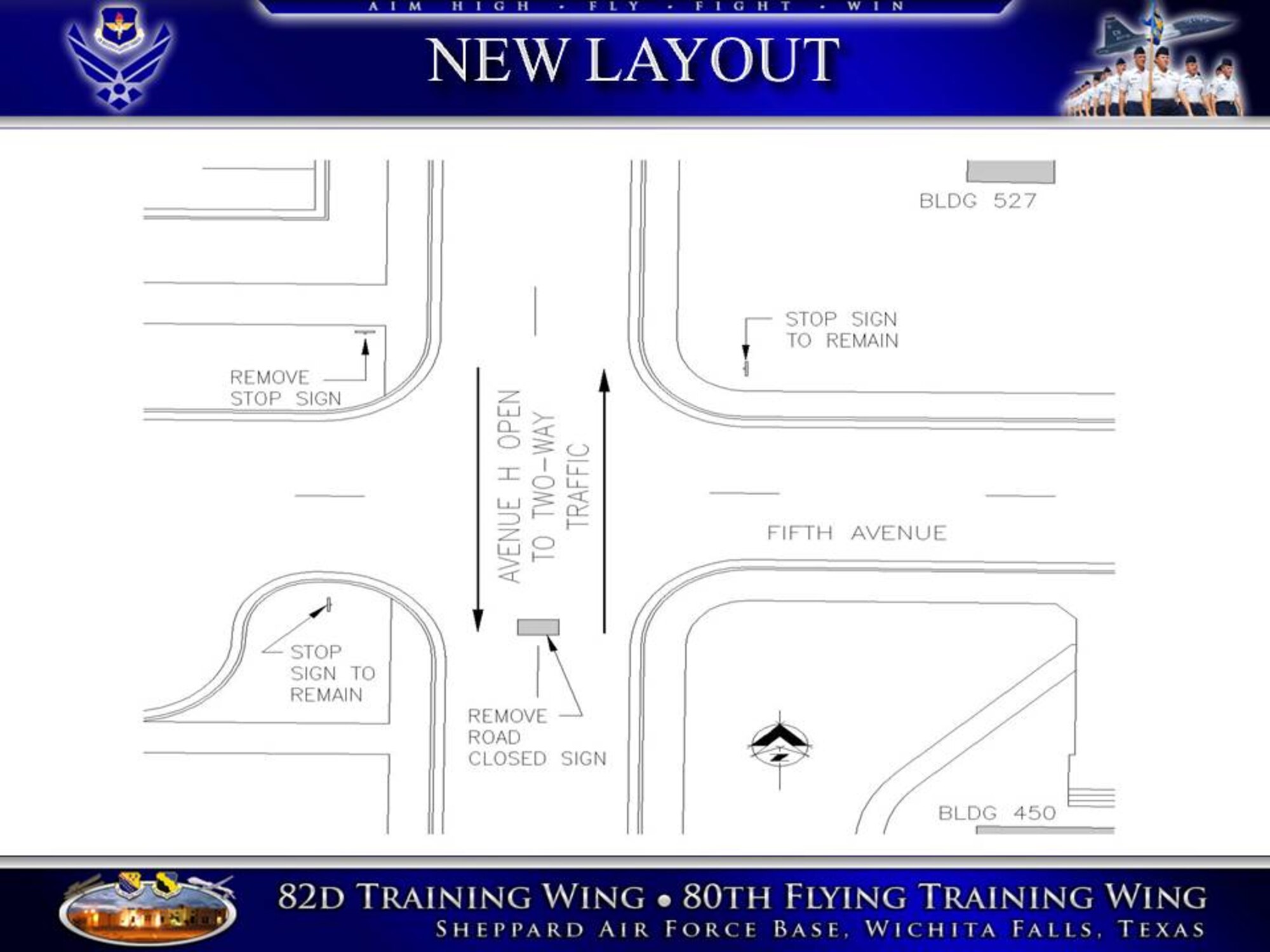 82nd Civil Engineer Squadron will reopen Avenue H between 4th and 5th avenues Aug. 22.
