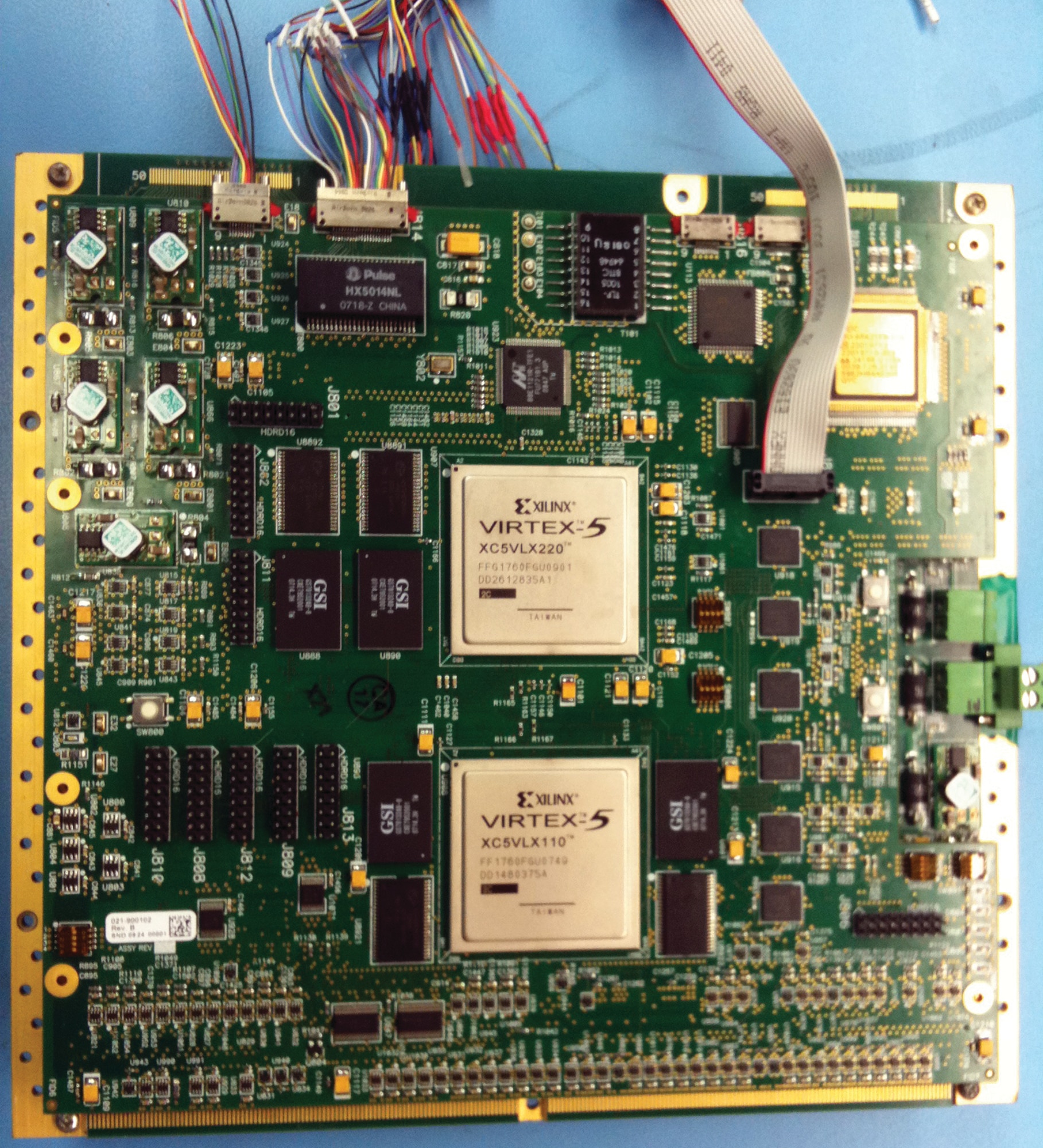 A representation of the Space Based Infrared System (SBIRS) Single Board Computer (SBC), now running.  (AFRL Image)