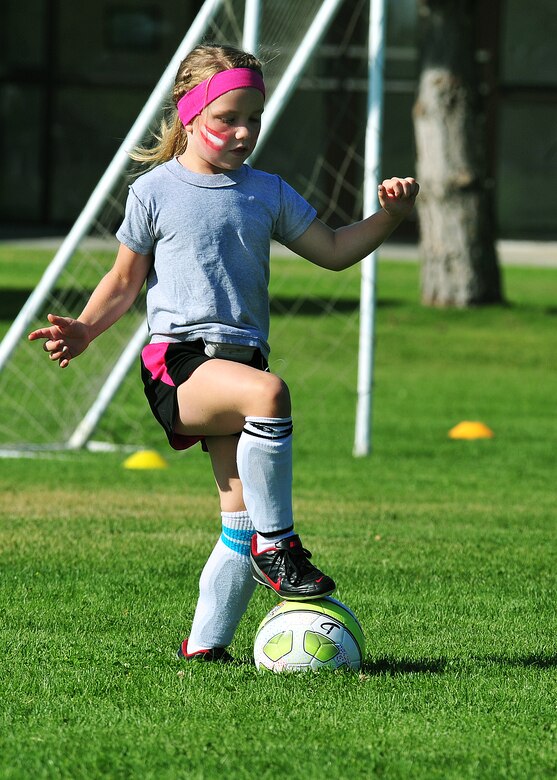 British Soccer Coaches Teach Fairchild Youth Fairchild Air Force