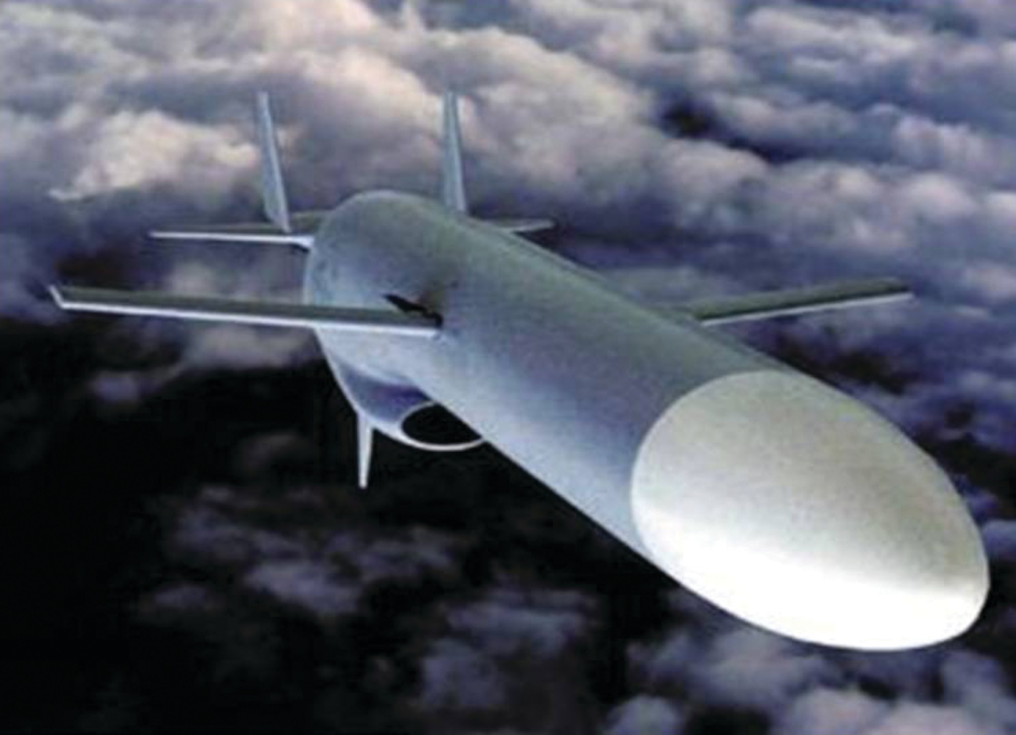 Miniature Air Launched Decoy, a low-cost, air-launched, programmable craft that accurately duplicates combat flight profiles and signatures of U.S. and allied aircraft.   (AFRL Image)
