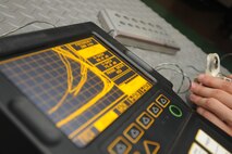 KUNSAN AIR BASE, Republic of Korea -- Senior Airman Benjamin Anderson,
8th Maintenance Squadron nondestructive inspection technician, uses an
Eddy Current Nortec 2000D and demonstrates how it detects flaws here
Aug. 17.  The Eddy Current Nortec 2000D is one of many instruments the
nondestructive inspection team uses to detect minute flaws in aircraft
materials.  (U.S. Air Force photo/Staff Sgt. Rasheen Douglas)


