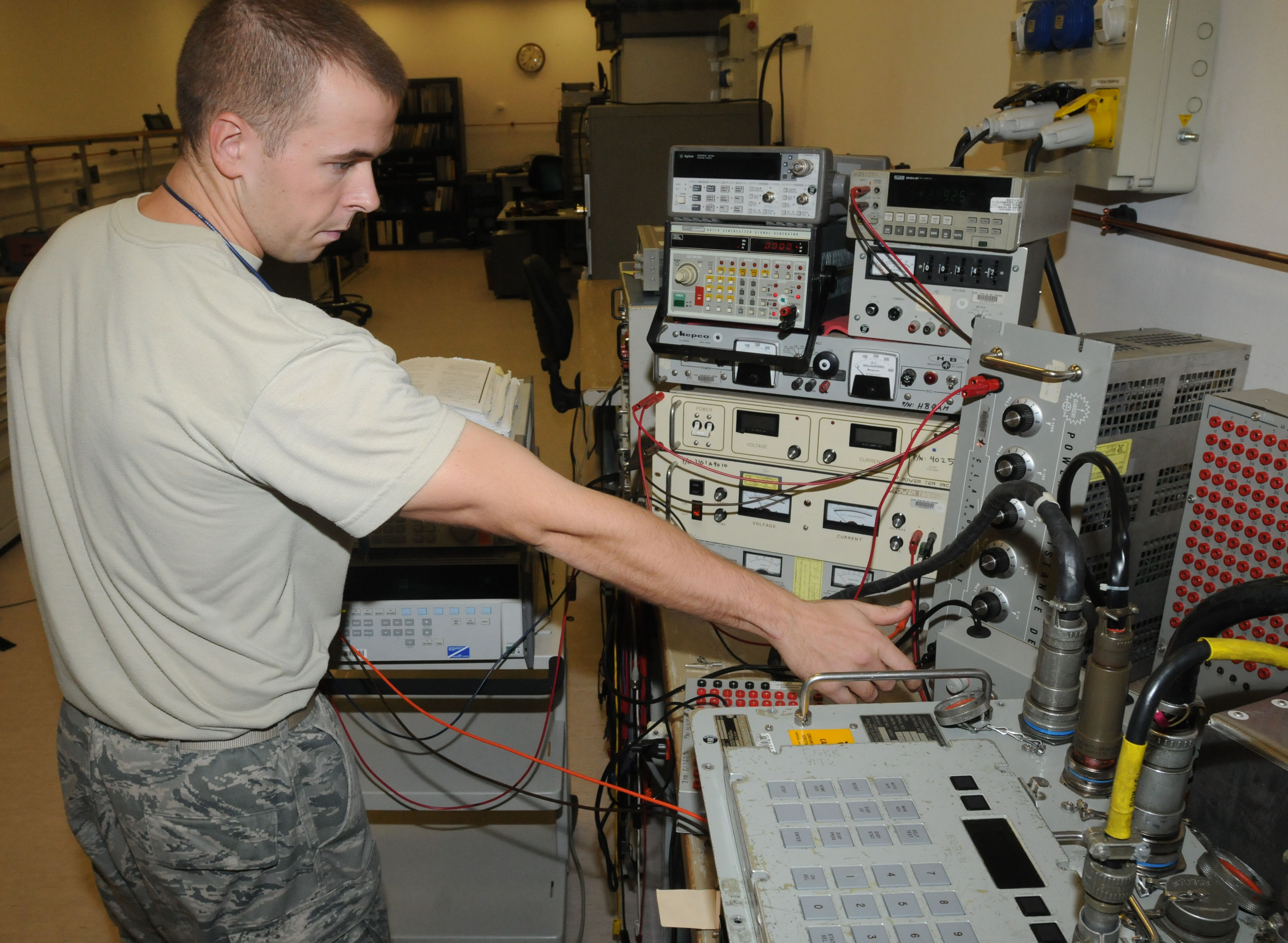 PMEL makes precise measurements > Aviano Air Base > Display